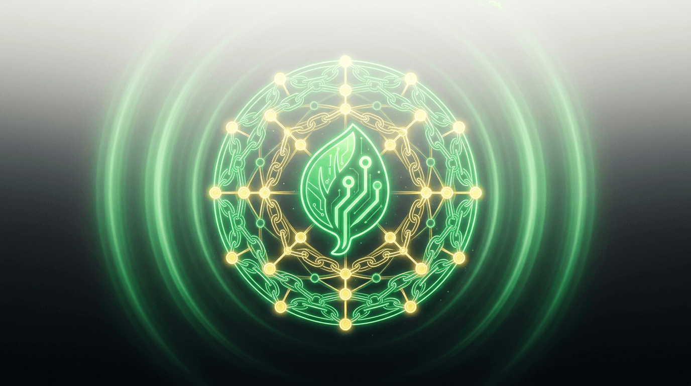 Validación — sello luminoso verde